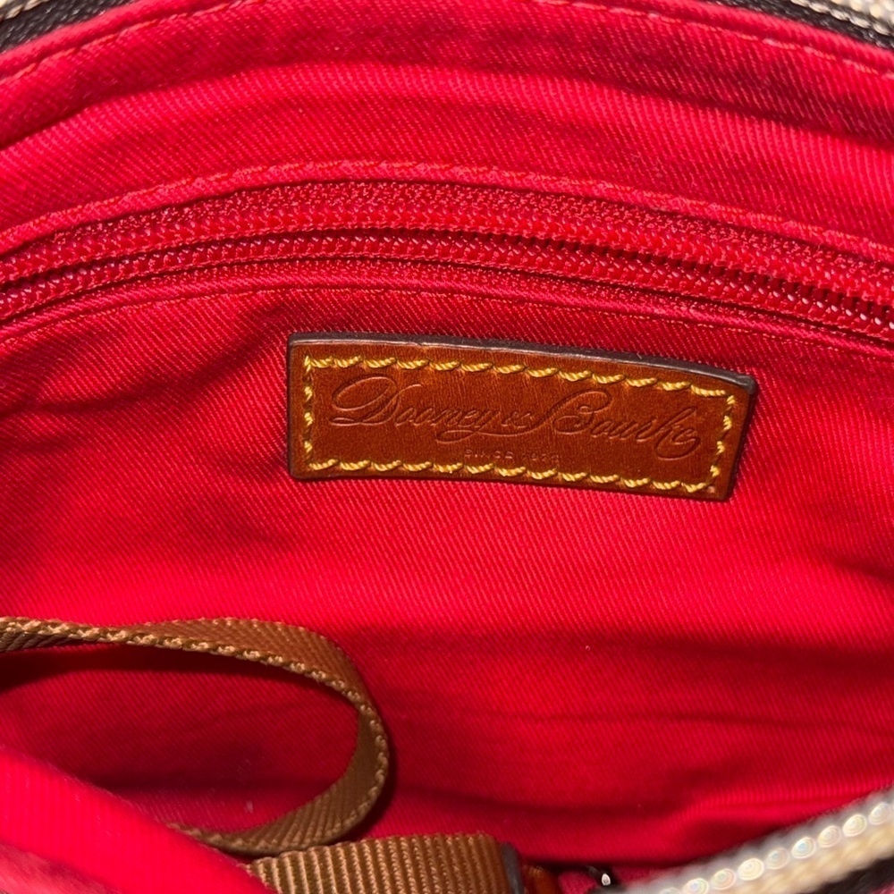 Dooney & Bourke Maroon Crossbody Bag - Picture 3 of 16